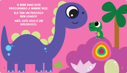 Livro No Mundo Dos Dinossauros de Editora Ciranda Cultural Capa Mole em Português 2024