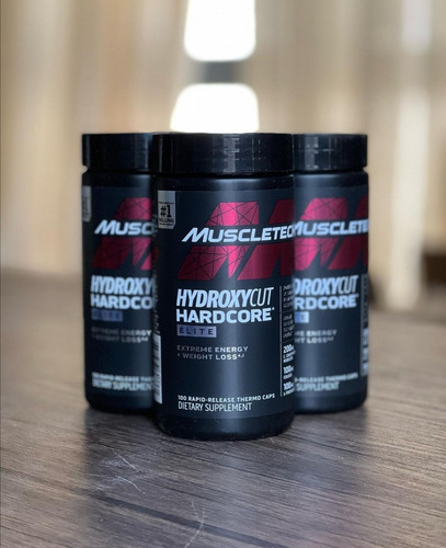 Muscletech Hydroxycut Harcore Élite Quemador De Grasa 100cap