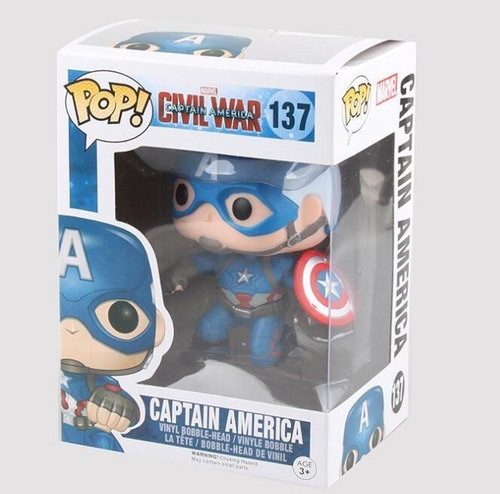 Figura Capitan America Civil War Marvel #137