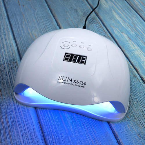 Imagen 7 de 10 de Cabina Uñas Uv Led Sun X5 80w Semipermanente Esculpidas