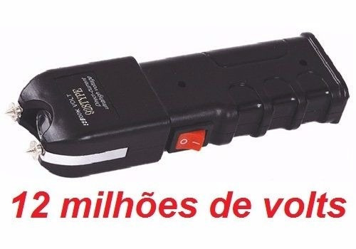 Máquina Aparelho De Choque Defesa Pessoal Taser 12.000kv