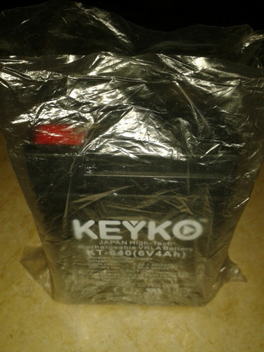 Bateria Para Lampara De Emergencia Keyko 6 Voltio