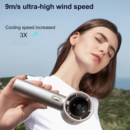 Ventilador De Mano 1-199, Mini Ventilador Portátil Con Capac