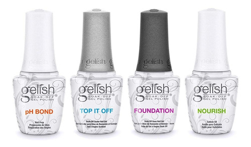 Pack Esmalte Gelish -fantastic4, A Pedido!!