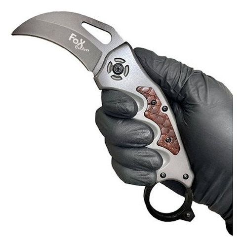 Canivete Tático Fox Karambit Mod.478 Tala G10-clip Cinto