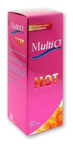 Multi-o Gel Lubricante Intimo Hot 50g