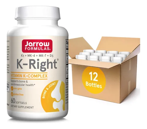 Jarrow Formulas K-right - Complejo De Vitamina K (k1, Mk-4,