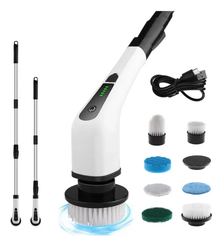 comprar Escova De Limpeza Elétrica Multiuso Recarregável 9 Em 1