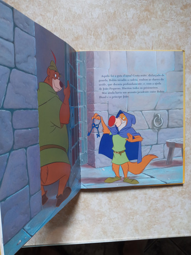 Livro - Robin Hood - Clássicos Disney Para Ler E Ouvir (Usado)