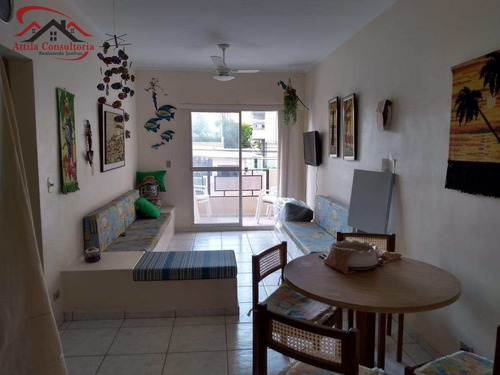 Imagem 1 de 12 de Apto 2 Dorms., 300mts Praia Enseada, 1 Vaga - V304