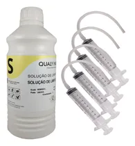 Comprar 1 L Solução Limpeza Cabeças Impressão Cartuchos + 4 Seringas
