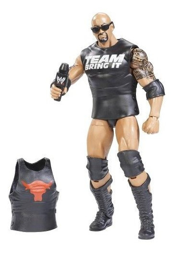 Wwe Coleccionista Elite The Rock Figura - Serie 16