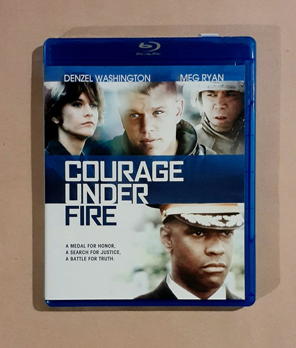 Courage Under Fire (1996) Blu-ray Original + Poster Or Cine