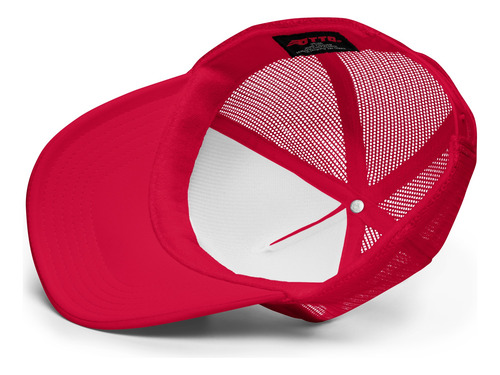Gorra Trucker Independiente Cai Ifc Diablos Todo Rojo Mod 01 Unico
