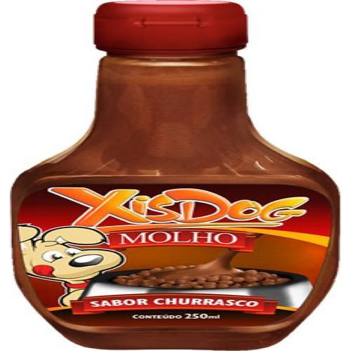 Molho Xisdog Para Cães Sabor Churrasco 250ml