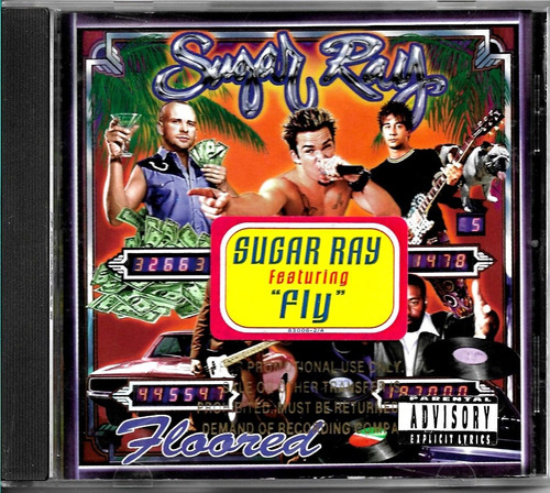 Sugar Ray - Floored (promo Disc Version) Cd 1997 Usa
