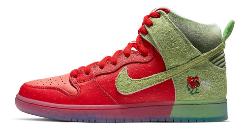 Zapatillas Nike Sb Dunk High Strawberry Cough Cw7093-600   