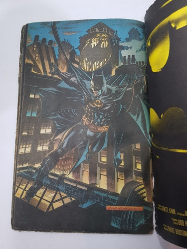 Imagen 7 de 8 de Batman Antiguo Cómic Ilustrado De La Película 1989 Mag 56972