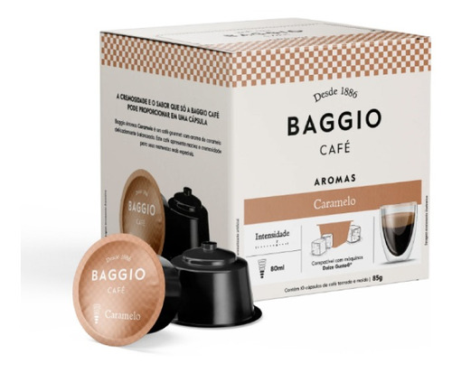 Capsulas Cafe Aromatizado Baggio Para Cafeteira Dolce Gusto