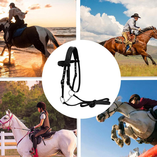 Mox Cabestro De Caballo Ajustable Diadema De Brida De