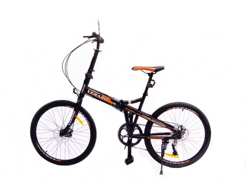 Bicicleta Plegable Rodado 24 Verado Shimano  Adultos Disco