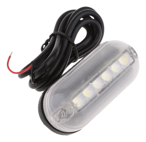 1 Pieza De Luz Led Bajo Agua Accesorio Deportes Barco Yate