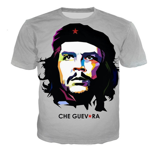 Camiseta Estampada Cool 3d Che Guevara