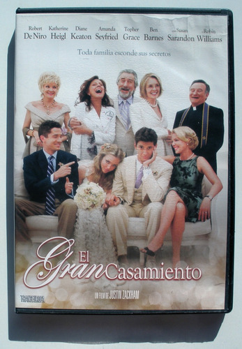 Dvd - El Gran Casamiento - Robert De Niro - Robin Williams