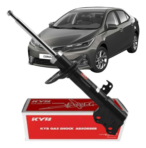 Amortecedor Dianteiro Esquerdo Kayaba Corolla 2015 A 2019