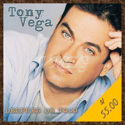 Vmeg Cd Tony Vega 2001 Después De Todo