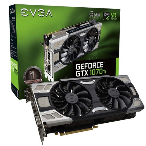 Tarjeta De Vídeo Evga Nvidia Gtx 1070ti 8gb Ddr5 Ftw Ultra