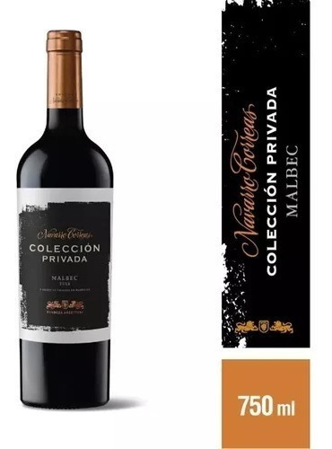 Vino Navarro Correas Coleccion Privada Malbec 750ml Cajax6u 