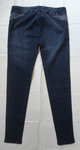 Imagen 3 de 4 de Jean Milk Blues Nuevo Talla 34 Pitillo Entallado Stretch