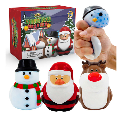 Yoya Toys Christmas Squishies Beadeez - Bolas De Agua Para A