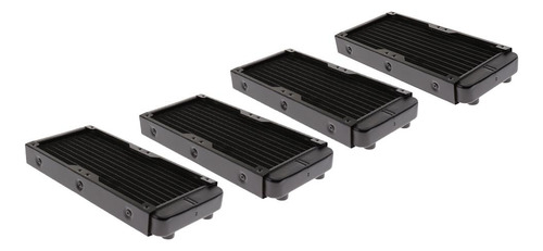 4x Computador Alumínio Radiador Água Cooling Para Cpu