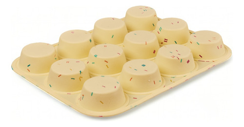 Molde Silicona 12 Muffins Cupcakes Magdalenas Repostería