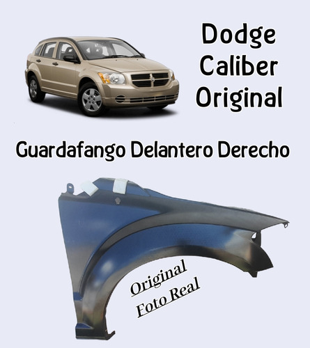 Guardafango Delantero Derecho Dodge Caliber Original Mopar 
