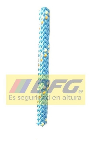 Imagen 3 de 4 de Cordin 8mm Rescate Bomberos X10 Metros Norma Ce-uiaa En564