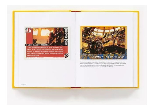 Libro Jurassic Park The Original Topps Trading Card Series Tapa Dura