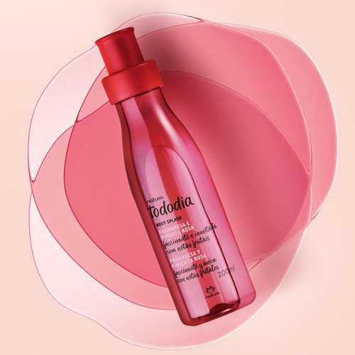 Framboesa E Pimenta Rosa Body Splash Tododia Natura