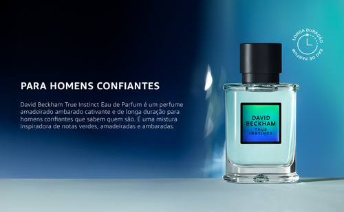 Perfume David Beckham True Instinct Edp 50ml + Amostra Grátis (1ml) | Original Com Selo Adipec