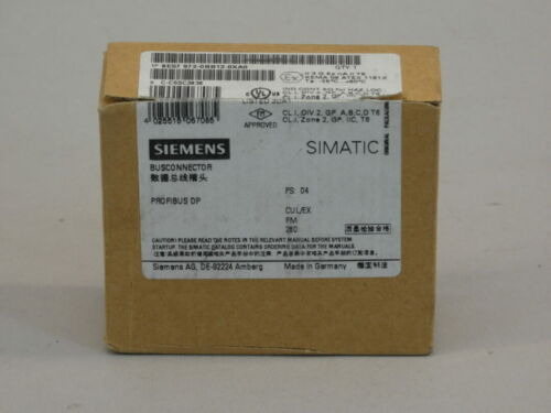 Siemens 6es7 972-0bb12-0xa0 Busconnector Profibus Dp - N Yyx