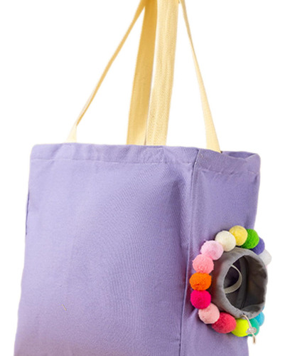 Bolsa De Transporte Para Gatos, Transportador De M Violeta