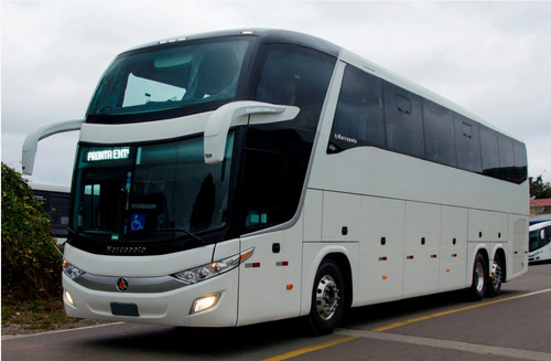Ônibus Ld G7 1600 Marcopolo Scania K400 2018 Completíssimo.