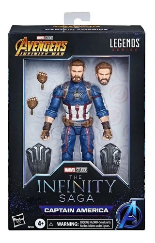 Capitán América Marvel Legends Series The Infinity Saga Hasb