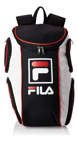 Fila Heritage Tennis Backpack, Black, One Size