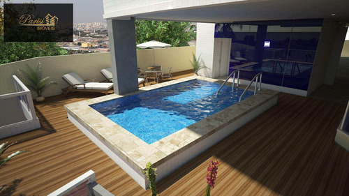 Imagem 8 de 14 de Apartamento Novo - Aviação - Praia Grande/sp - V44