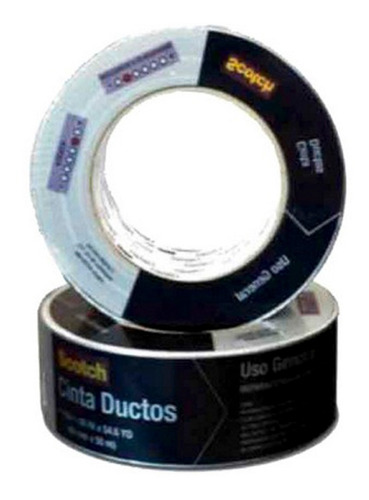 Cinta Ducto 48mmx10m Gris Multiuso 3m