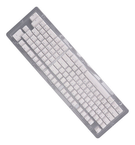 Teclado White Cool Keycaps, 114 Teclas, Pbt, Oem, Altura, Do