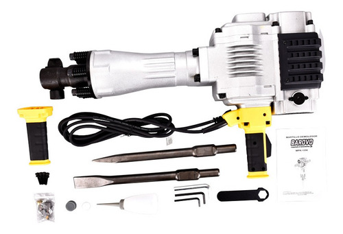 Imagen 2 de 6 de Martillo Demoledor Hexagonal 2100w 50j Barovo Mpk-125k